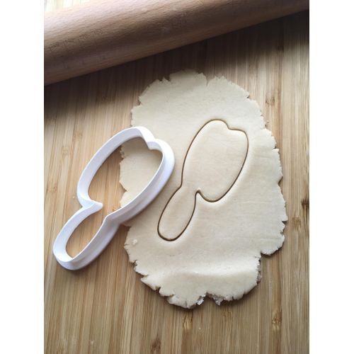 Sweet Prints Inc Set of 2 Hair Brush and Hair Dryer (outline) Cookie Cutters - Dishwasher Safe (3")