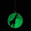 Giraffe Moon Glow in The Dark Fan/Light Pull Pendant with Chain
