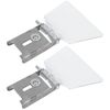 Eye Bench Grinder, 2Pcs Bench Grinder Eyeshield 304 Case Tool Shield Attachment Accessories S Rotection Small Stainless Steel