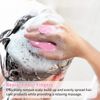 FREATECH Scalp Massager Shampoo Brush with Soft & Flexible Silicone Bristles for Hair Care and Head Relaxation, Ergonomic Scalp Scrubber/Exfoliator for Dandruff Removal and Hair Growth, Pink
