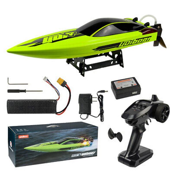 Brushless RC Racing Boats 40Km/h High Speed Remote Control Boat 2.4Ghz Toy Gifts