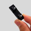 Lower Bottom Latch Hinge Replacement Part for Milwaukee 0880-20 M18 Vacuum, 2pcs Black