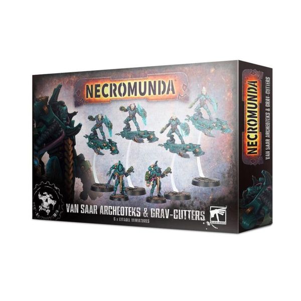 Games Workshop Necromunda Van SAAR Archeoteks & Grav Cutters