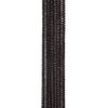 Chenille Stems - 6mm - Black - 12 inches - 100 Pieces
