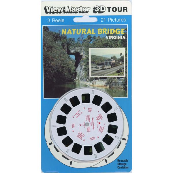 Natural Bridge - Clasic ViewMaster - 3 Reels, 21 3D images