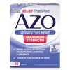 Azo Urinary Pain Relief Max Strength 12 Count Tablets