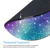 Smooffly Magic Space Cosmic Constellation Round Mouse Pad Custom, Starry Constellation Circular Mouse Pads for Computers Laptop