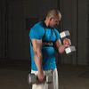 Body Solid (BB23) Arm Blaster for Biceps & Triceps - Heavy Duty Workout Bicep Bomber Curl Support Isolator - Exercise Equipment