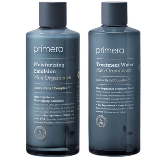 Primera Men Organience Homme Skin Lotion 2 Types Men's Basic Care