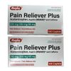 Rugby Pain Reliever Plus ( Migraine Headache ) 100 Caplets ( 2 pack )
