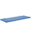 Tri-Fold Folding Panel PU Leather Gymnastics Yoga Mat Trainer Training Workout