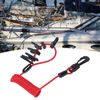 KooingTech Outboard Kill Switch, Outboard Motor Kill Stop Switch, Outboard Engine Ignition Emergency Key Lanyard Rope with 7 Keys