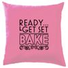 Dressdown Ready...Get Set Bake - Cushion/Pillow (with Insert) - 41 x 41cm (16)" - Rose - One Size