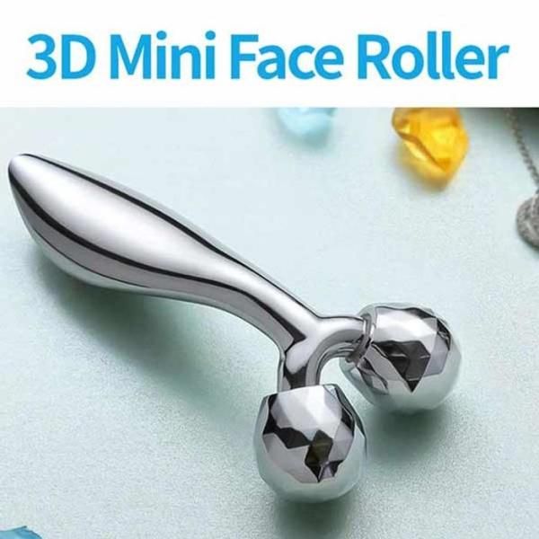 [XB84084P]Mini 3D Face Massage Roller Facial Massage Meridian