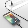 KabelDirekt 3x 1m Micro USB Cable (USB 2.0, Synch & Charge Cable, nylon) PRO Series