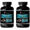 Super Mass Gainer - SUPER MACA 2070mg - muscle builder 2 Bottle 120 Capsules