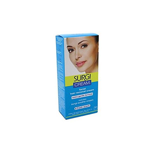 Surgi-Cream Hair Remover Extra Gentle Formula for Face