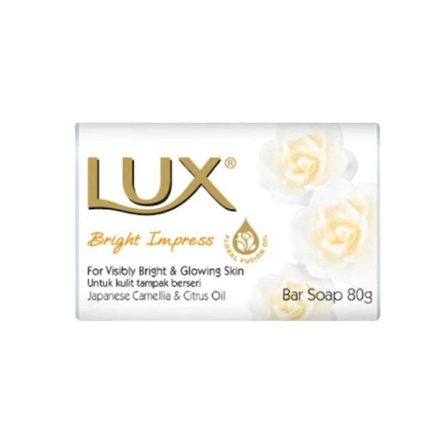 Lux Bright Impress Camellia & Citrus Oil Soap x 3 Bars