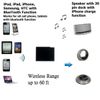 Bluetooth A2DP Music Receiver Adapter for iPod iPhone 30-Pin Dock Bose Speaker 