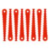 8 Ryobi Replacement Serrated Blades for Fixed Line or Serrated Blade Bump Head