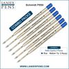 Lanier Combo Pack - 6 Pack - Schmidt P950 M MegaLine Pressurized Ballpoint Refill Blue Ink Medium Tip