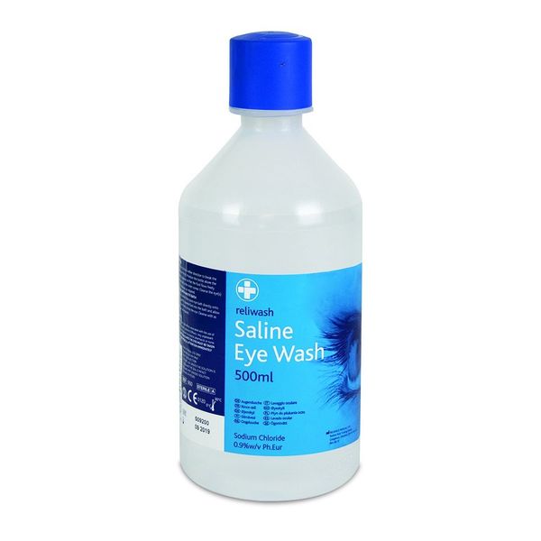 Saline Eye Wash Station Refill 500ml