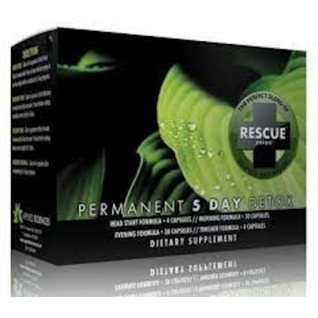 Rescue 5 Day Permanent Detox Best Detox Capsules