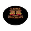 Funny Desserts Sweets Chocolate Cocoa PopSockets Adhesive PopGrip