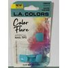 L.A. Colors Press On Artificial Nails - C68418 Appealing Short Square Turquoise