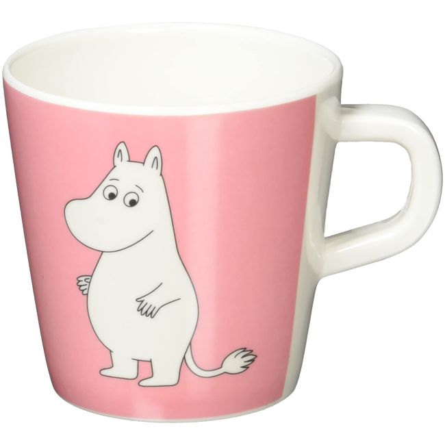 POS Moomin RST330052 Melamine Cup, Moomin Swimming, Pink