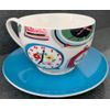 Cath Kidston Clock Design Cup and Saucer