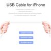 Premium iPhone Charge Cable 1.0M. Compatible with iPhone 6 onwards and iPad.