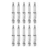 uxcell S3 Square Screwdriver Bit 1/4" Hex Shank, 2" Length, Magnetic, Screwdriver, Electric Tool