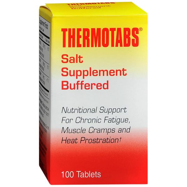 Thermotabs Buffered Salt Supplement Tablets - 100 Ea (pack of 4)