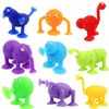 Smato Suction Cup Beads, Toy for Walls, 9 Animals