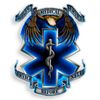 Collectible EMS/EMT Decals (12in), Share Your Appreciation and Support with Our Vinyl Hero's EMS Stickers for Your Home, Car, Cases and More, Souvenir Gifts for EMS/EMT
