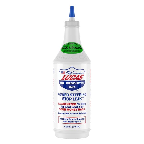 Lucas Oil 10011 Power Steering Stop Leak - 1 Quart