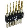KONYO SUN UP Short Drill Set 8 Puncture Hole Drill, 6 PC