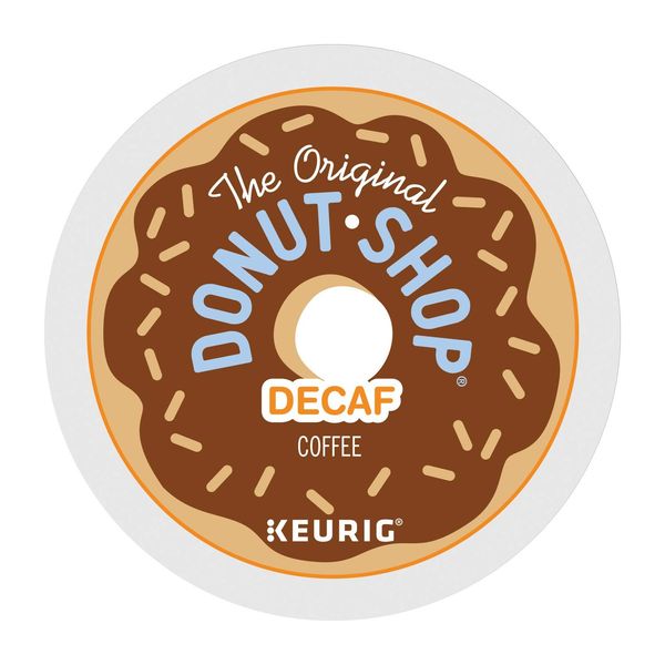 The Original Donut Shop Decaf Keurig Single-Serve K-Cup Pods, Medium Roast Coffee, 22 Count