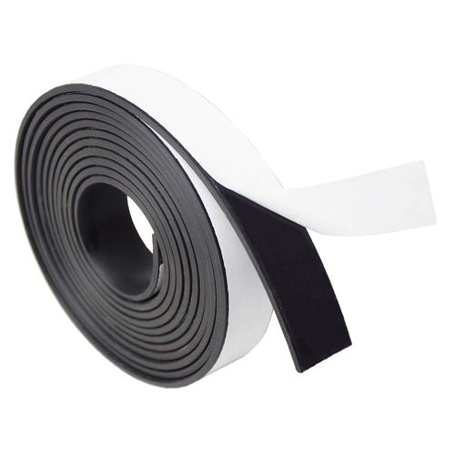 DOBTIM Adhesive Neoprene Solid Rubber Strips 1/8 (.125)" Thick X 1" Wide X 10'Long, Self Stick Rubber Sheet Non-Slip Insulation Pads Black Rubber Padding Rubber Strip Roll