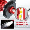 Pair 7'' Round LED Headlights For Freightliner Coronado 2001-2016 Century Class