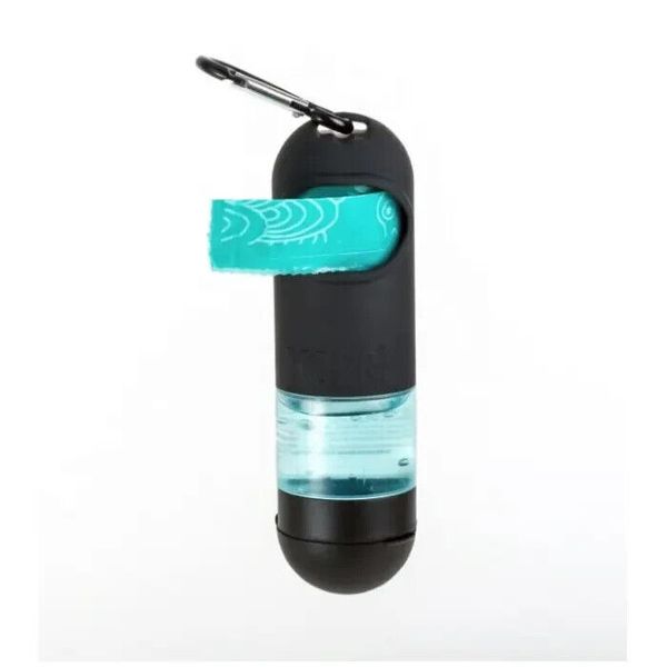 Pet Dog Poop Bag Dispenser Pod  with Bonus Feature(Hand Sanitizer Capsule)!