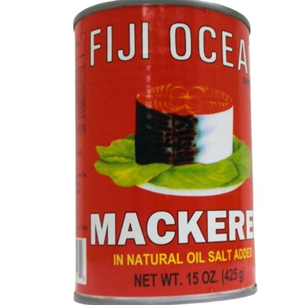 Fiji Ocean Mackerel Oil Salt Added 15oz (6 Pack)