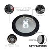 Sealey Bulk Fill Follower Plate for Grease Guns - AK4409