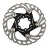Clarks Cycle Systems AR18 Floating 6-Bolt Disc Brake Rotor, Black, 203mm