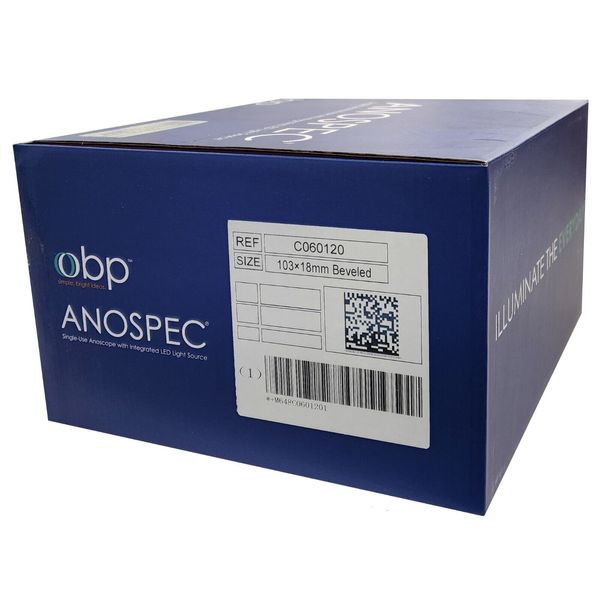 *20-Packs* OBP Anospec Anoscope With Integrated LED Light Source C060120