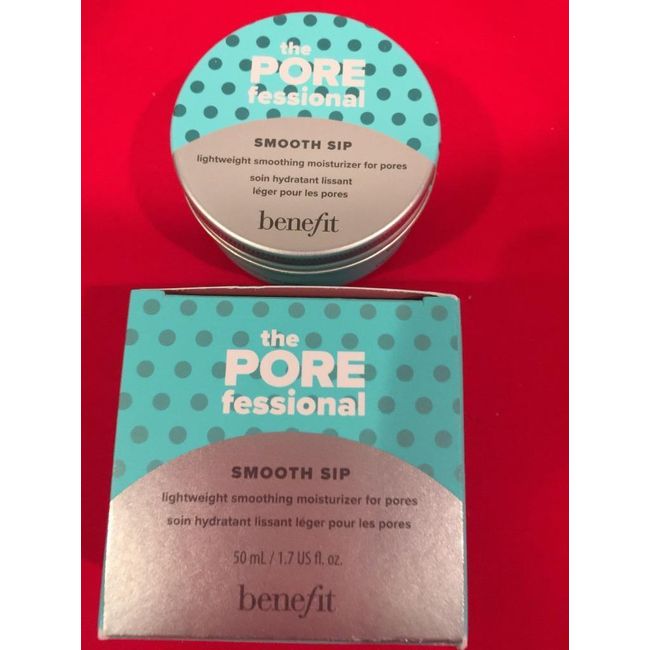 BENEFIT Porefessional Smooth Sip Moisturizer Pores 1.7oz Full Size - NEW in Box!