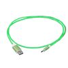 BS-USBSG1G-ACH Type A to Type-C Fluorescent Green USB Cable for Smartphone