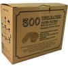 Unbleached Paper Filter with Lid compatible with Keurig k-cup single cup coff...