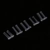 3 Types 100pcs New Plastic Compression Sleeves, Rimless Frames Sleeves Repair KitsEyeglasses